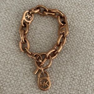 Michael Kors Chain Bracelet in Gold/Bronze